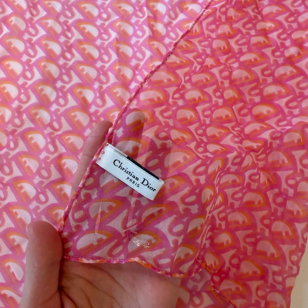 Dior 100% Silk Scarf